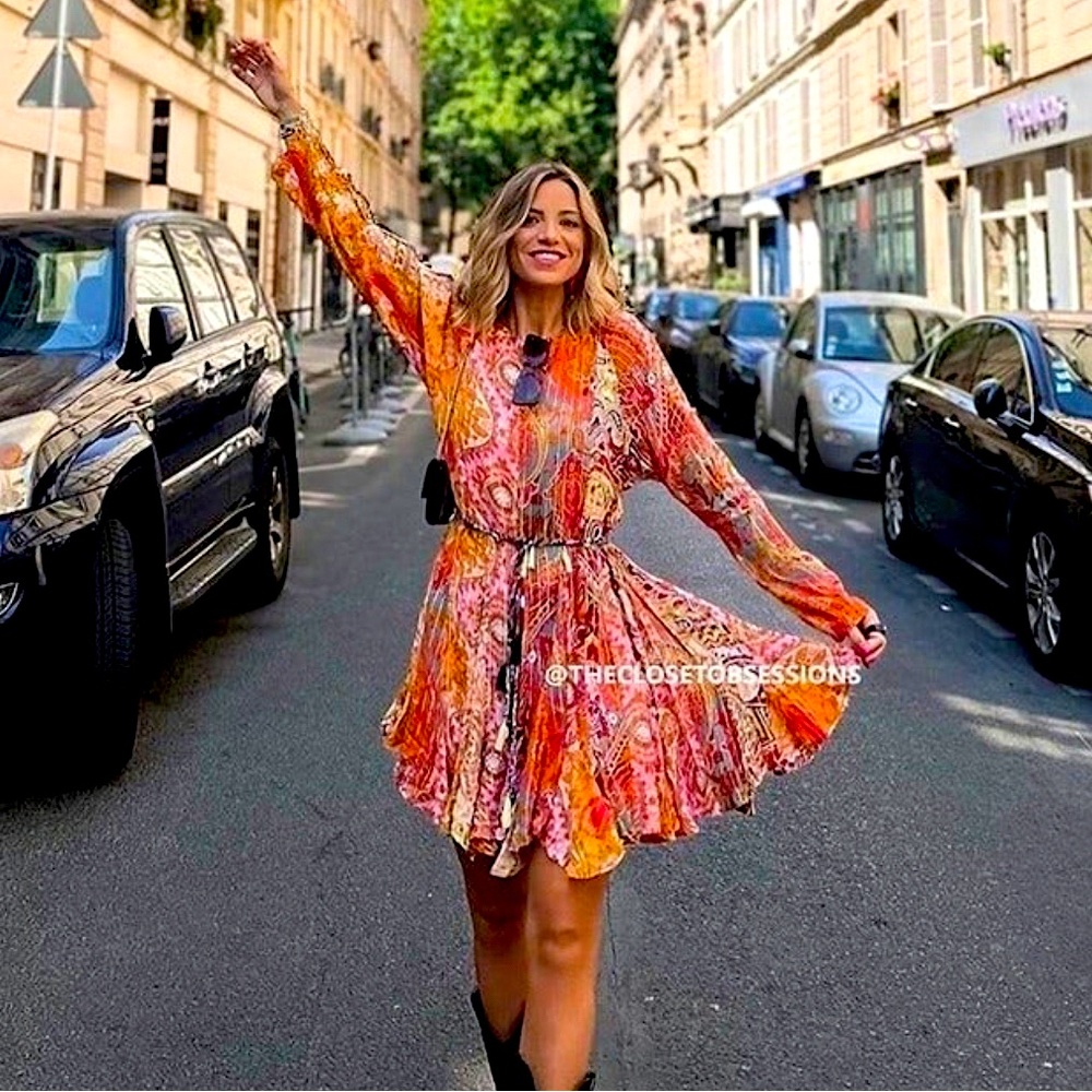 ZARA METALLIC DRESS